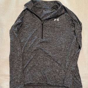 Under Armour Charcoal Quarter-Zip Pullover